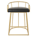 Ave Six by Office Star Products TABURETE DE MOSTRADOR LUNA DE 26" - LUN26