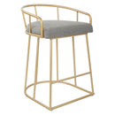Ave Six by Office Star Products TABURETE DE MOSTRADOR LUNA DE 26" - LUN26
