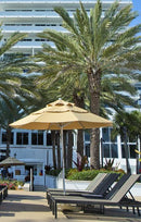 G-Series Greenwich Aluminum Double Pulley-Lift Umbrella