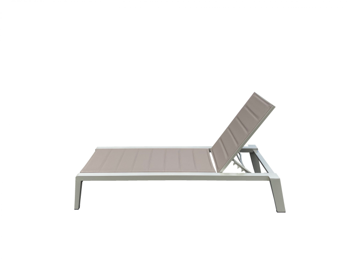 Avant Champagne Stackable Chaise Lounge