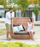 Apricot High Back Daybed