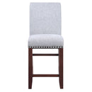Ave Six by Office Star Products TABURETE DE BAR PARSONS DE 24" CON REMACHES - MET8724-H
