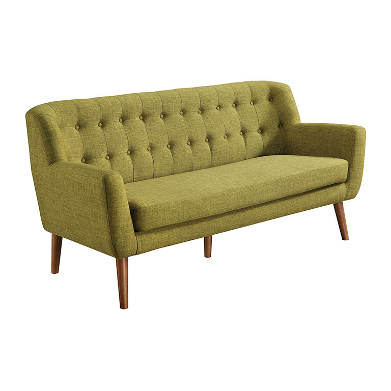 Ave Six by Office Star Products MILL LANE MID-CENTURY MODERN 68" TUFTED SOFA - MLL53-M