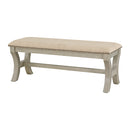 Ave Six by Office Star Products BANCO MONACO DE 48" - MN6379WW-LN