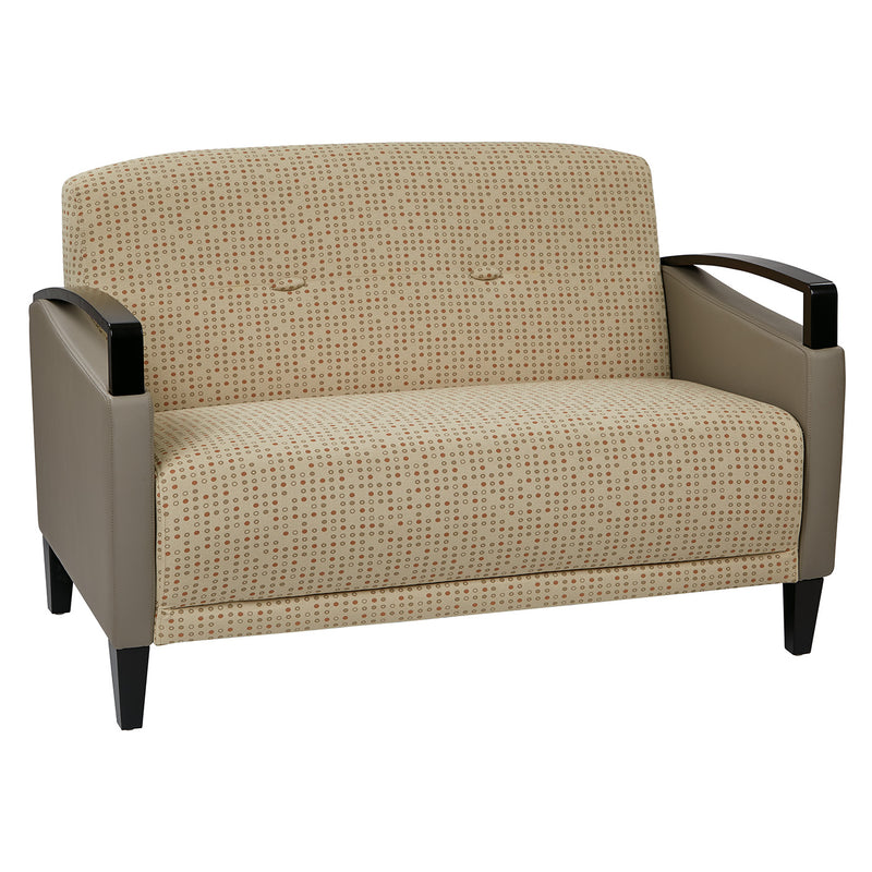 Ave Six by Office Star Products MAIN STREET 2-TONE CUSTOM FABRIC CHAIR - MST52-K