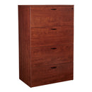 Office Star Products ARCHIVADOR LATERAL NAPA DE CUATRO CAJONES 36"X22"X56 - NAP-109-CHY