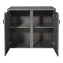 Office Star Products NAPA GABINETE DE ALMACENAMIENTO DE 2 PUERTAS 36"X22"X29" - NAP-13-SGW