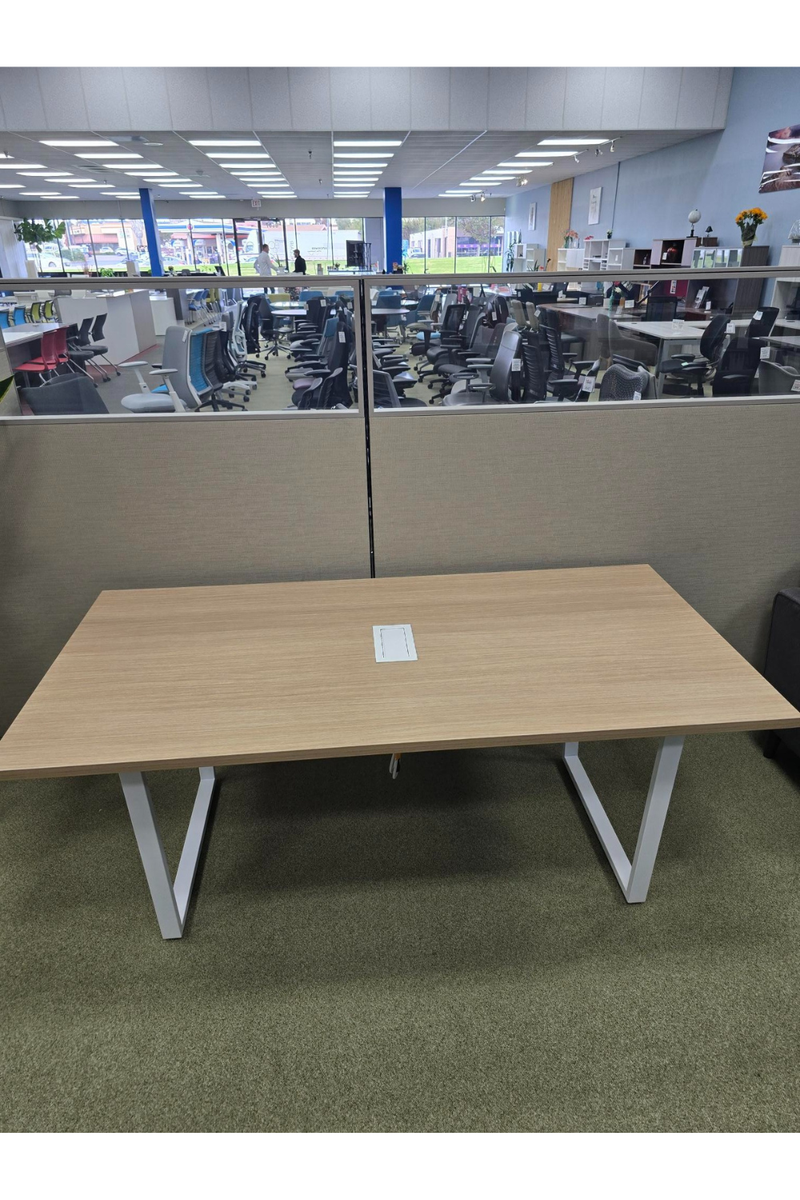 Pre-Owned Conference / Dining Table 75" X 36" with Power Outlet $900