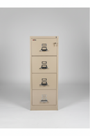 USED FireKing 4-Drawer Vertical File Cabinet