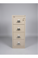 USED FireKing 4-Drawer Vertical File Cabinet