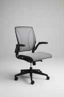 Pre-Owned Humanscale World Task Chair – Gray Mesh Back and Fabric Seat