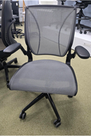 Pre-Owned Humanscale World Task Chair – Gray Mesh Back and Fabric Seat