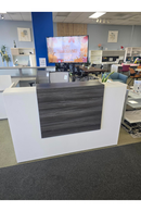 MAUI SERIES Reception Desk with Pedestal 30" X 60" X 44"H $2079