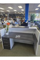 MAUI SERIES Reception Desk with Pedestal 30" X 60" X 44"H $2079