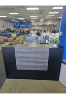 MAUI SERIES Reception Desk with Pedestal 30" X 60" X 44"H $2079