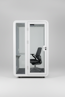 Soundproof Office and Streaming Pod – White