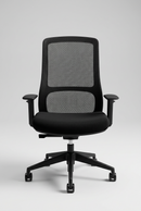 USED Element Task Chair – Black Mesh Back and Fabric Seat