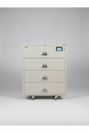 USED FireKing 4 Drawer Lateral File – Gray