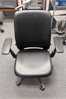 USED Steelcase Amia Task Chair – Black Vinyl