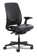 USED Steelcase Amia Task Chair – Black Vinyl