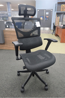Pre-Owned X-Chair Executive Mesh Office Chair with Massage – Black