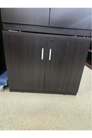 CLEARANCE NEW Storage Cabinet – Mocha Finish