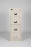 USED FireKing 4-Drawer Vertical File Cabinet