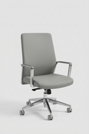 USED 9to5 Seating 3760 Chair – Grey with Fixed Arms