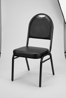 USED Guest Armless Chair – Black