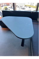 USED Corner Table – Blue Grey, 42" x 64"
