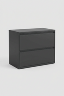 USED 2-Drawer Lateral File Cabinet – Charcoal