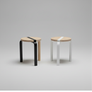 USED Lower Stool Chair for Coffee Table – All Wood, Multiple Colors Available