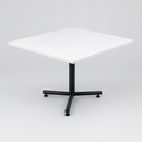 USED Rectangular Table – 44"W x 38"D, White and Black