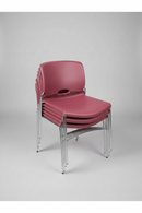 USED Olson Stackable Chair – Mulberry Shell