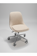 USED Conference or Guest Chair – Beige Finish with Casters