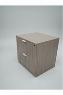 USED 31" W x 22" D File Cabinet – Driftwood