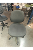 USED Task Chair – Armless, All Fabric, Black