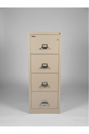 USED FireKing 4-Drawer Vertical File Cabinet