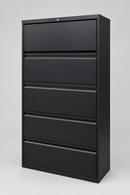 USED Lateral File Cabinet – Black