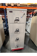 USED FireKing 4-Drawer Vertical File Cabinet