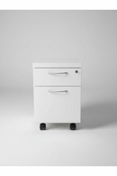 USED  HON Flagship Metal Mobile Box/File – White