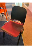 USED Guest Armless Chair – Black