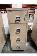 USED FireKing 4-Drawer Vertical File Cabinet
