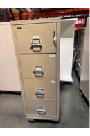USED FireKing 4-Drawer Vertical File Cabinet