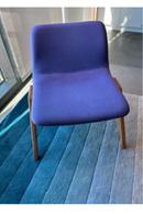 USED Lounge Armless Chair – Purple