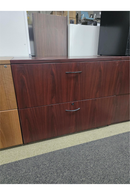 USED Lateral File Cabinet – Mahogany
