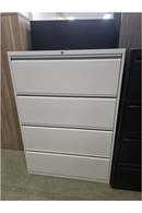 USED 4-Drawer Lateral File Cabinet – Putty