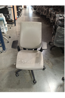USED Steelcase Gesture Executive Chair – Tan Vinyl (442A40)
