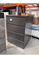 USED 4-Drawer Lateral File Cabinet – Charcoal