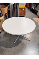 USED White Round Table – 42 in